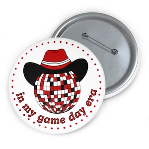 Game Day Era Button, Football Season Pin