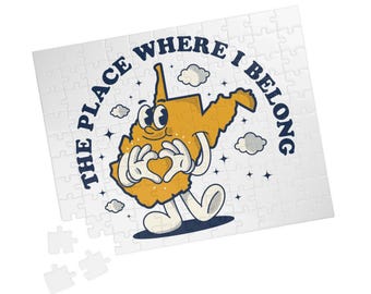 West Virginia Puzzle, State Pride Gift