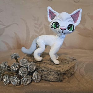Figura personalizada pintada de Halfmoon Warrior Cats lps