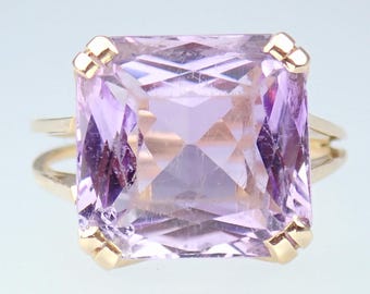 Baccarat - Vintage Medici Ring in Blue Crystal, Gift for Her