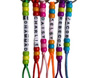 Class Gifts from Teacher for Children Pupils Students Kids Boys Girls. Personalised Keyrings Gifts. Stainless Steel