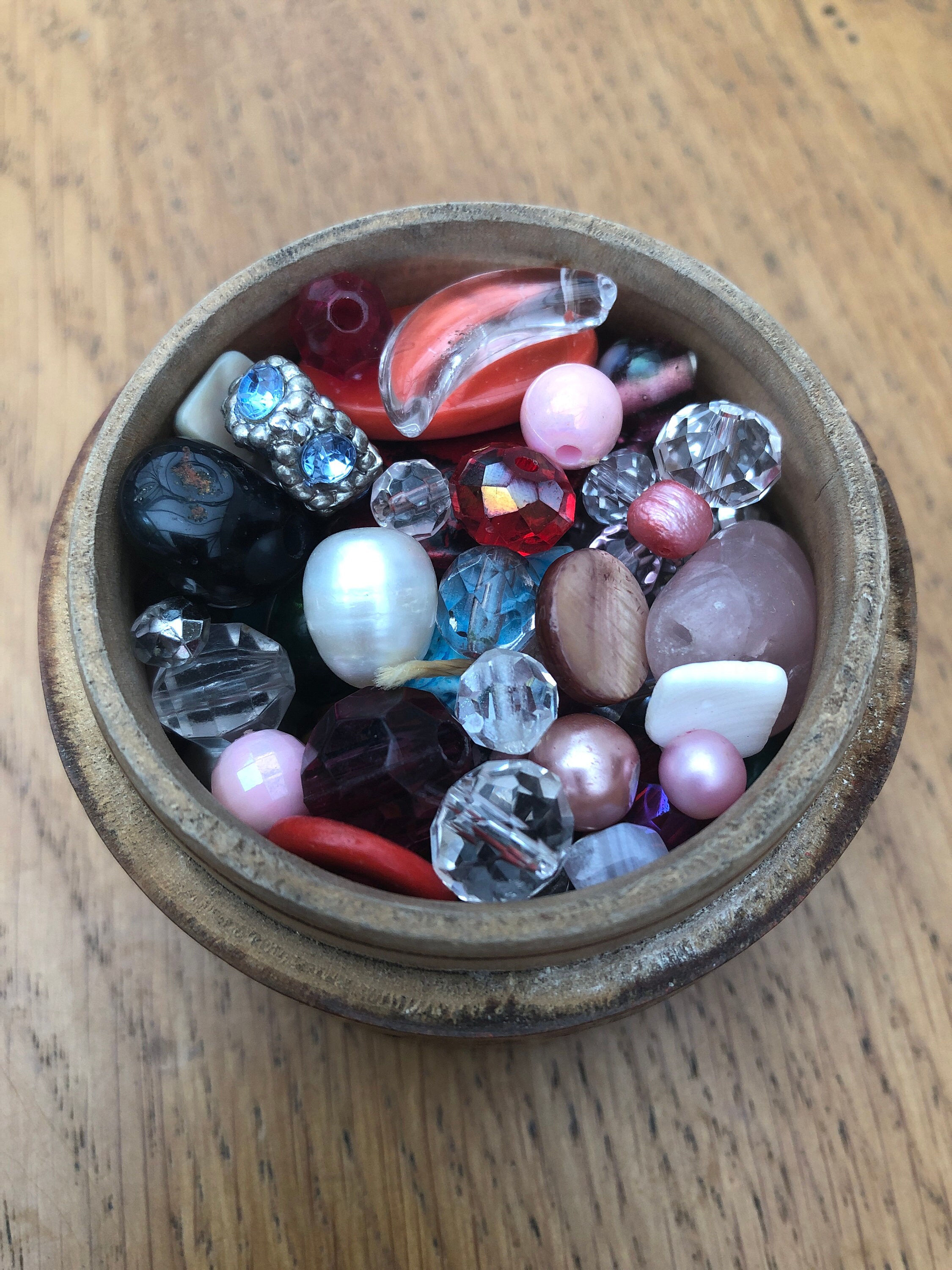 Vintage Glass and Ceramic Beads 140g vintage beads Etsy