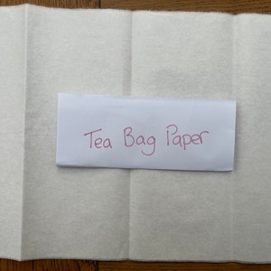 Tea Bag Paper Craft Paper 200cm x 30cm Tea Bag Paper 200cm x 20cm image 2