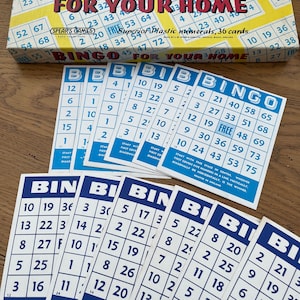 cartes de bingo vintage - fournitures pour journaux indésirables - collage - art technique mixte