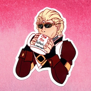 Pathetic Loserman Nero tol Scaeva FFXIV Meme Vinyl Sticker