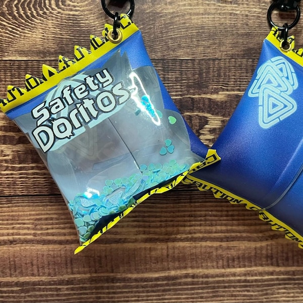 Safety Doritos FFXIV Final Fantasy Meme Candy Bag Charm