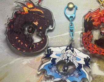 FFXVI Eikon Rotating Fidget Charms