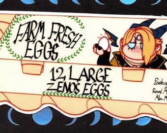 Zenos yae Galvus Eggs Meme Vinyl Sticker FF14 FFXIV