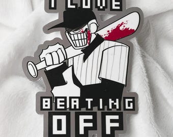 The Batter OFF Game Meme Vinyl Sticker