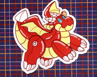 Pooltoy Dragon Vinyl Sticker