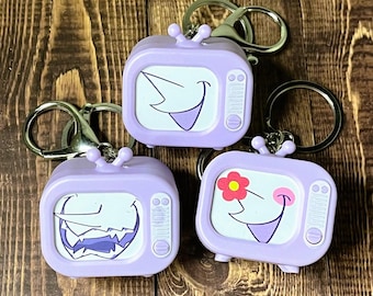Tenna Deltarune Light-Up 3D TV Charms