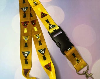 Bill Cipher Lanyard