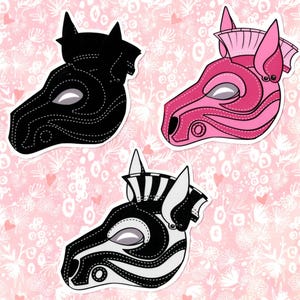 Latex pony play mask - Etsy 日本