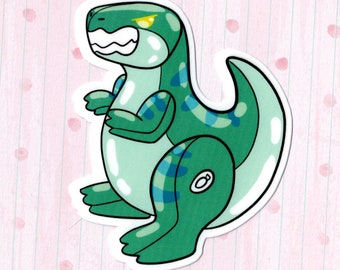 Pooltoy Dinosaur Dino Trex Vinyl Sticker