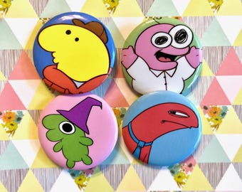 Smiling Friends 1.50'' Pin Buttons