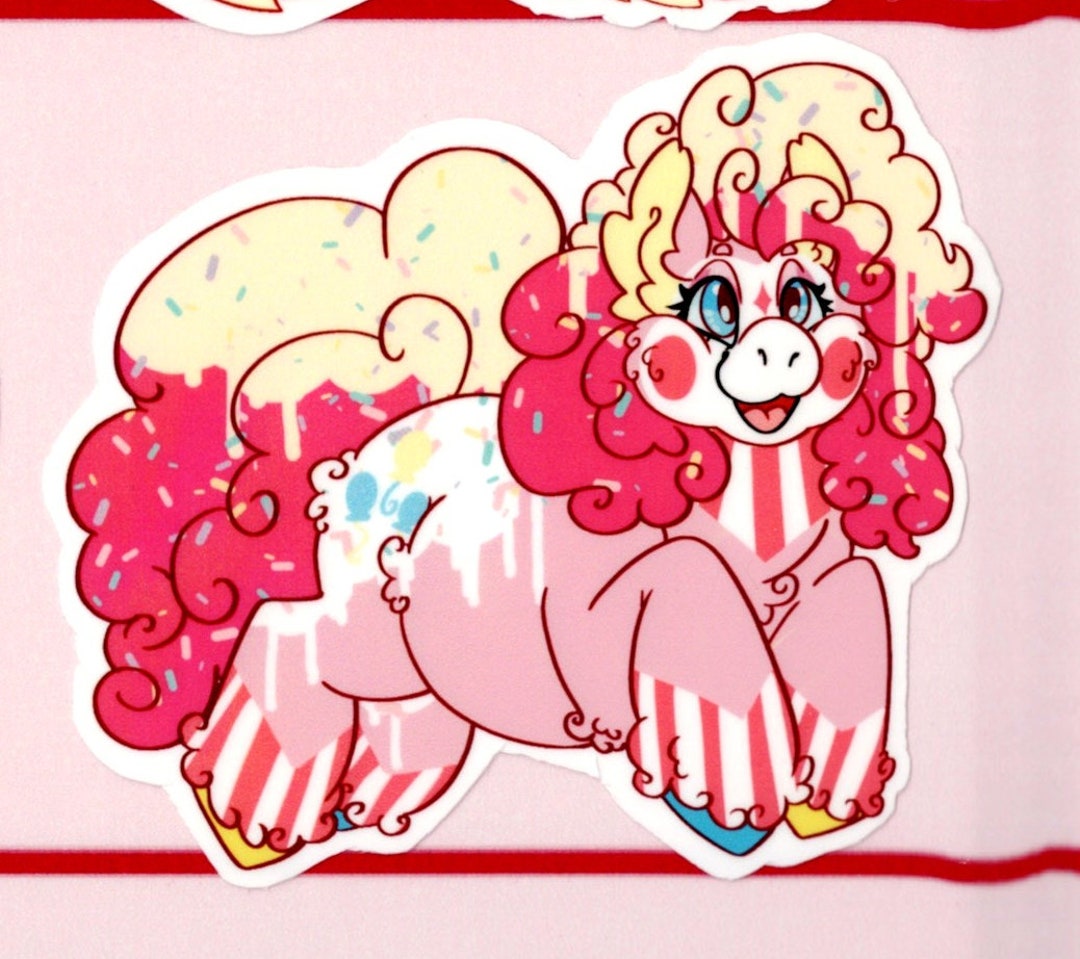 Pinkie Pie MLP Redesign Vinyl Sticker - Etsy