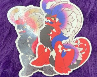 Koraidon Vinyl Sticker + Holographic Shiny Alt
