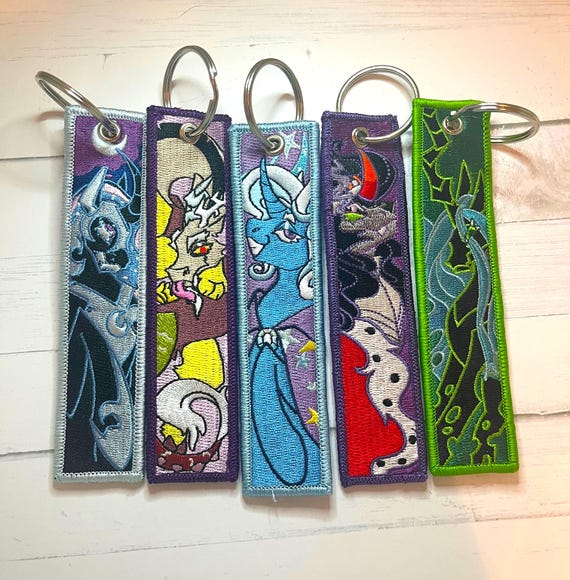 MLP My Little Pony Villain Flight Tag Keychains