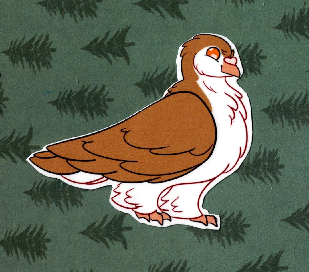 Lahore Pigeon Bird Cute Pets Vinyl Sticker Etsy