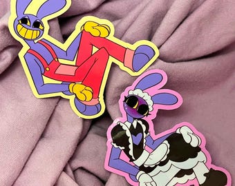 TADC Jax Vinyl Sticker + Maid Dress Alt