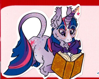 Twilight Sparkle MLP Redesign Vinyl Sticker