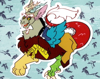 Discord MLP Vinyl Sticker