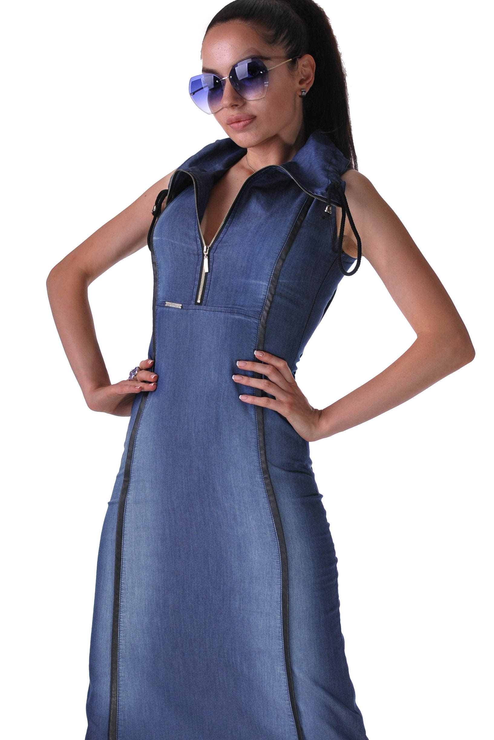 High Waist Summer Denim Bodycon Dress For Women Casual Y2K Jeans Dress For  Women With Ruffles, Zipper Up, And Slim Fit Perfect For Parties And Special  Occasions Vestidos 210521 From Dou04, $16.62 |