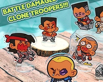 Battle Damaged Clone Troopers