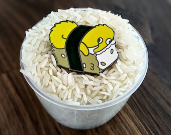Worm Sushi - Enamel Pin