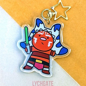 WITTLE SOKA - Ahsoka Acrylic Charm