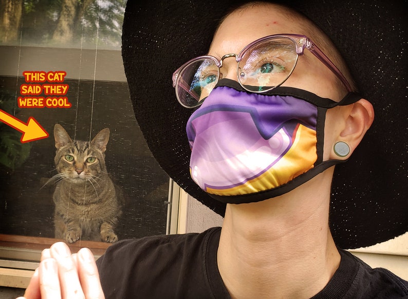Ansiktsmask / Dammmask bild 6