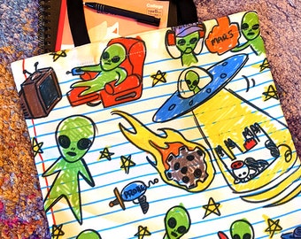 Alien Things - Canvas Tote Bag