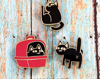 Shitty Kitties - Enamel Pins
