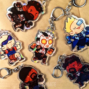 OVERWATCH JACK N GABE - Acrylic Charms