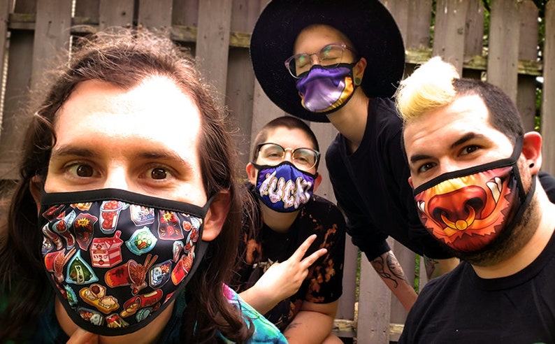Ansiktsmask / Dammmask bild 9