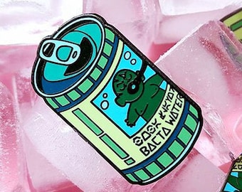 Boba Bacta Water - Enamel Pin