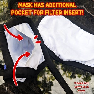 Ansiktsmask / Dammmask bild 4