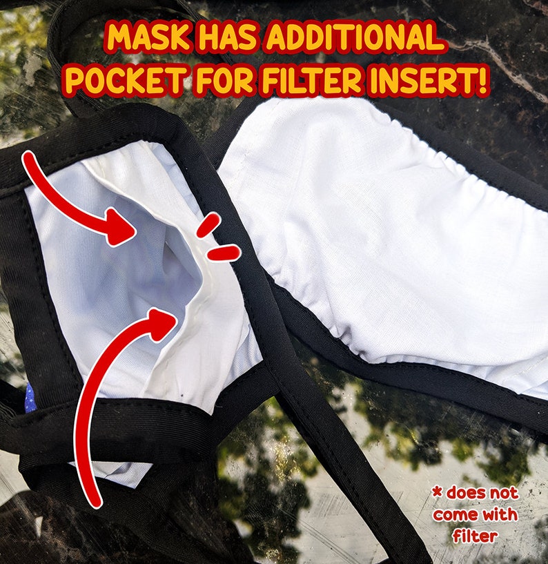 Ansiktsmask / Dammmask bild 4
