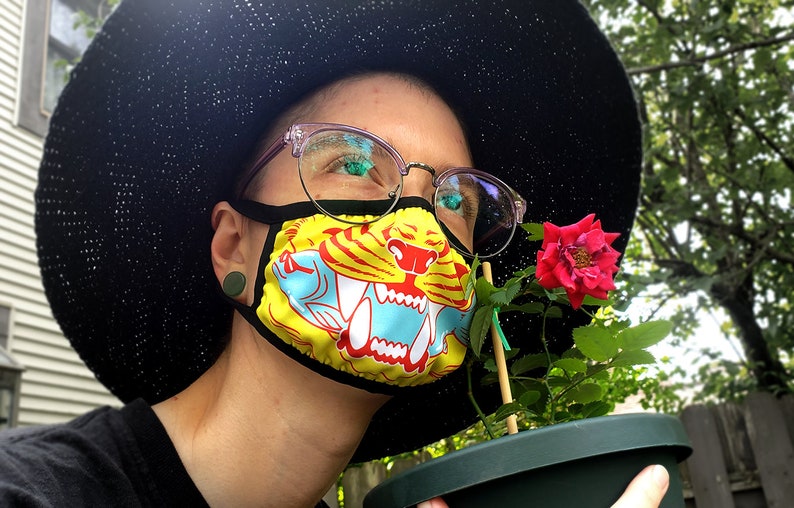 Ansiktsmask / Dammmask bild 8