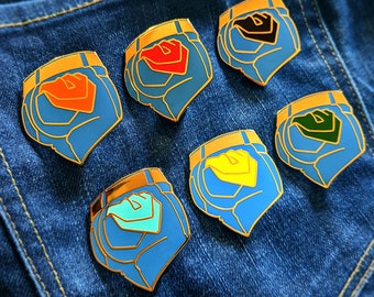 Pride Pins - Flagging Enamel Pins