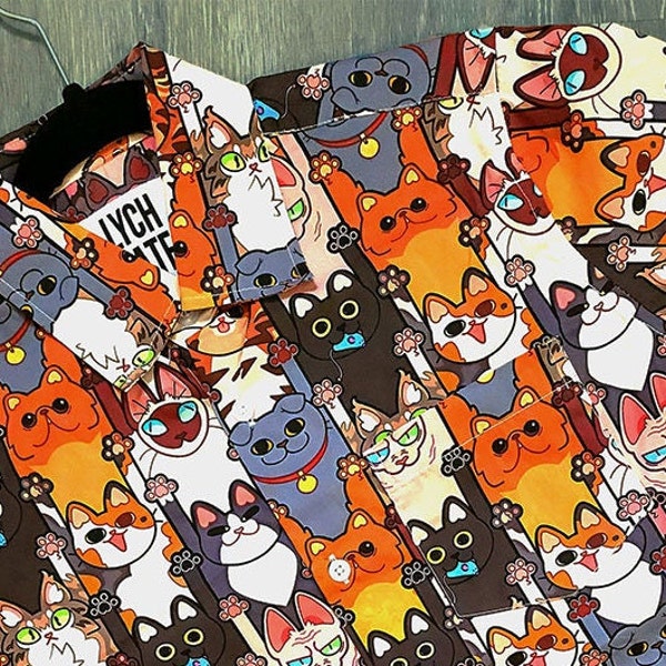 Kitty cats - Button up Shirt