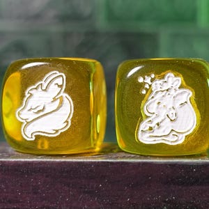 DIGITAL FOX - Pair O'D6: A Pair of Dice for Board and Roleplaying Games