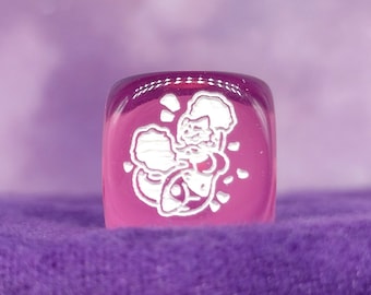 CHEERLEADER GINGER - PinupD6: Single Die for Board and Roleplaying Games