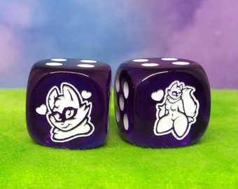 NINJA FOX - Pair O'D6: A Pair of Dice for Board and Roleplaying Games