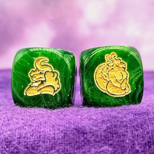 CHAOTIC GATOR - Pair O&#39;D6: A Pair of Dice for Board and Roleplaying Games