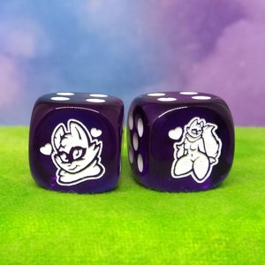 NINJA FOX - Pair O&#39;D6: A Pair of Dice for Board and Roleplaying Games
