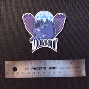 MOONBUTT sticker