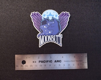 MOONBUTT Vinyl Sticker