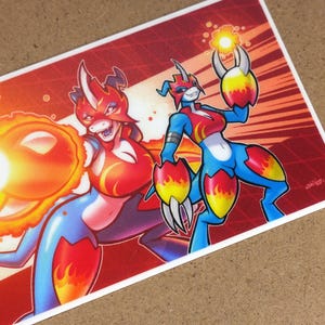FLAME DRAGON Sticker