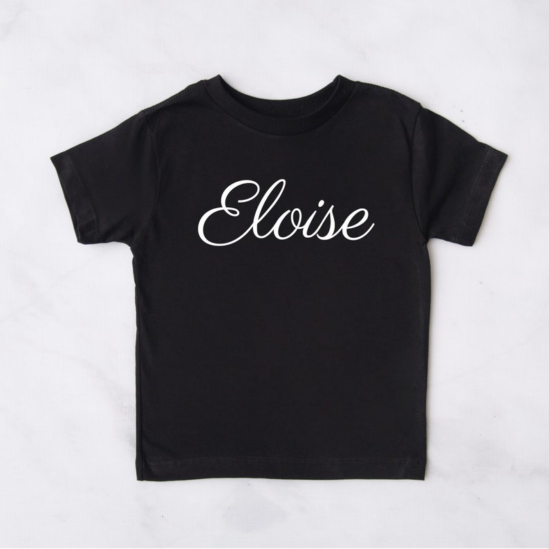 Personalized Kids Shirt Initial Kids Shirt Girl Shirt Kids Shirt Monogram Kids Shirt Boy Shirt -Monogram Unisex Kids Shirt